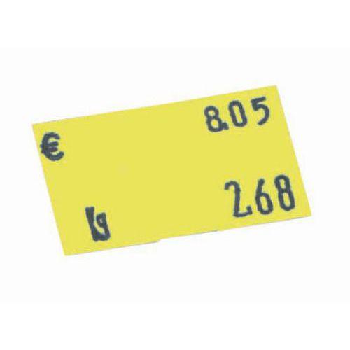 Lot de 36 1200 étiquette Tovel compact Jaune thumbnail image 1