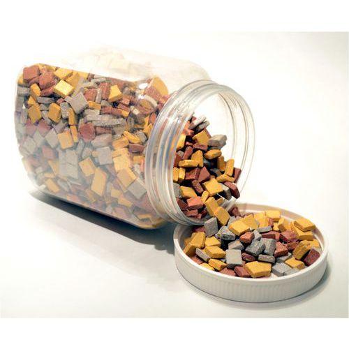 Pot de 1kg mosaïques antiques taille 1 cm couleurs métallisées assorties thumbnail image 1