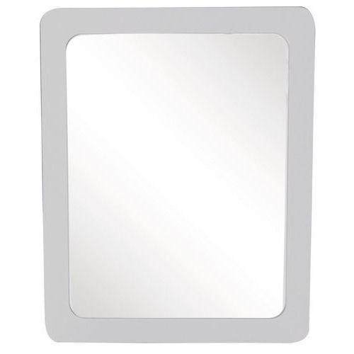 Illustration de : Miroir pour sanitaire incassable avec cadre PVC - Manutan Expert