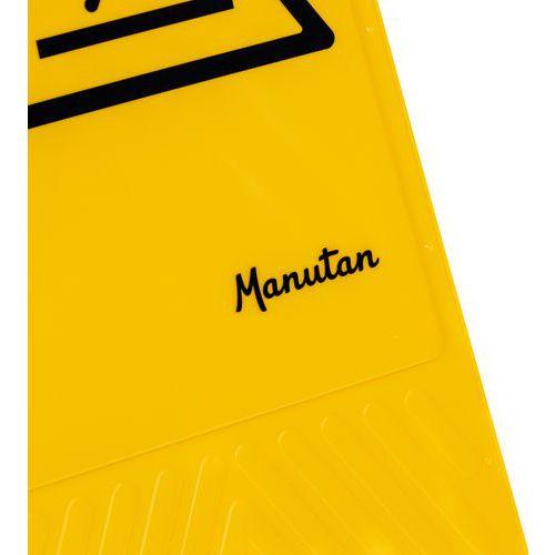 Illustration de : Chevalet de signalisation sol mouillé - Manutan Expert