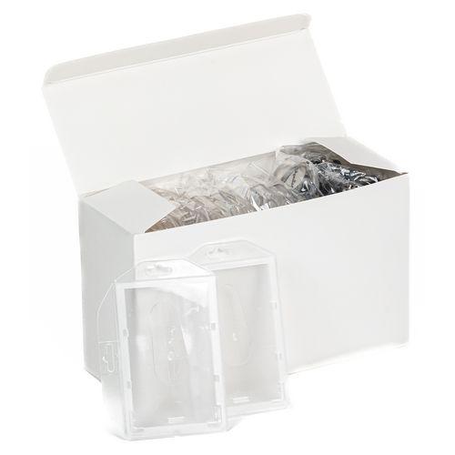 Lot de 25 Badge de sécurité 1 carte - avec enrouleur - Manutan thumbnail image 1
