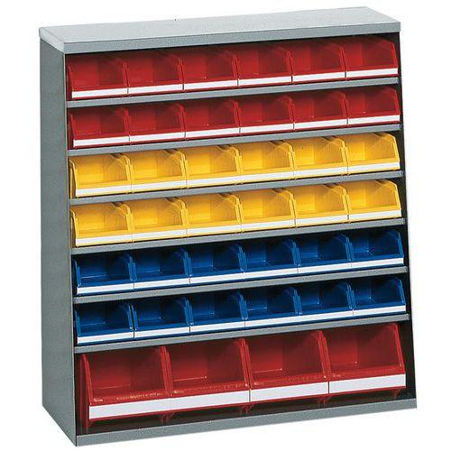 Armoire avec 40 bacs à bec - Basse - Sans porte thumbnail image 1
