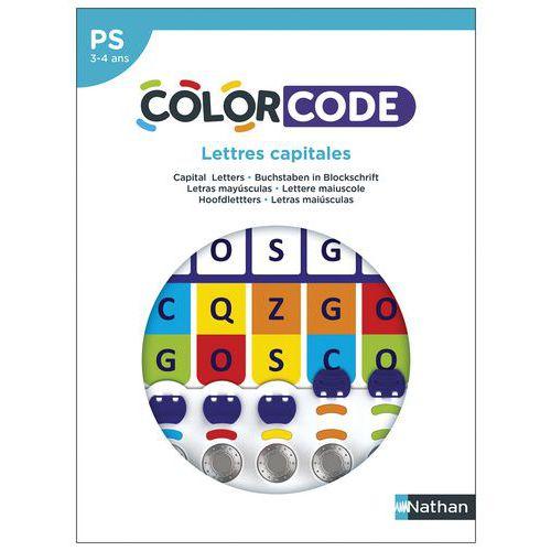 Illustration de : Colorcode - Lettres Capitales - Nathan