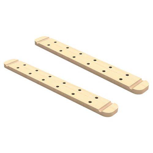 Illustration de : Lot de 2 planches Actigym - Eléments bas de motricité- Nathan