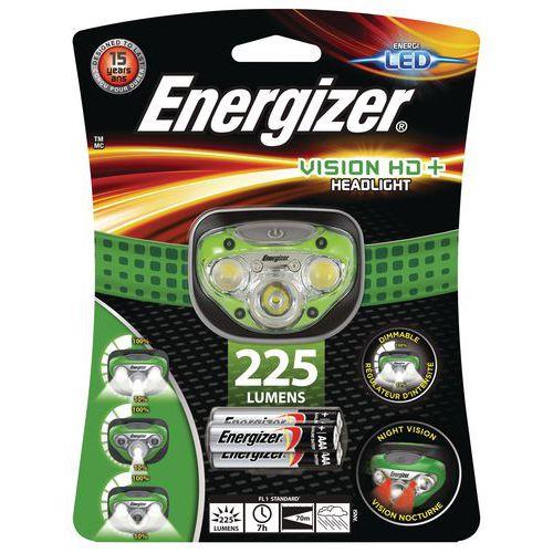 Illustration de : Lampe frontale 5 LED - Vision HD+ - 225 lm - Energizer