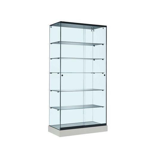 Vitrine ASF avec éclairage halogène - Blanc Lxhxp: 90 x 192 x 46 cm thumbnail image 1