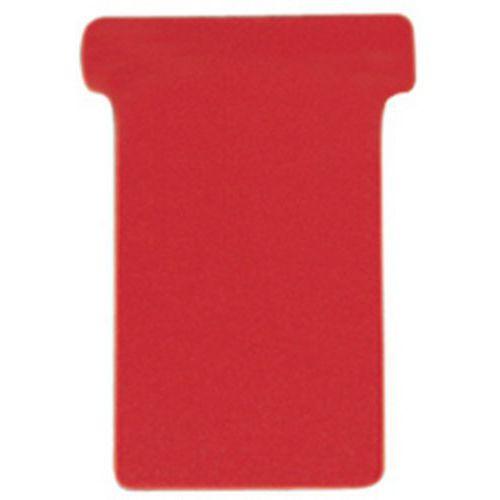 Lot de 100 Fiche T - 77 mm Col.:Rouge Largeur:77 thumbnail image 1