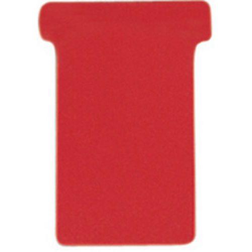 Lot de 100 Fiche T - 48 mm Col.:Rouge Largeur:48 thumbnail image 1