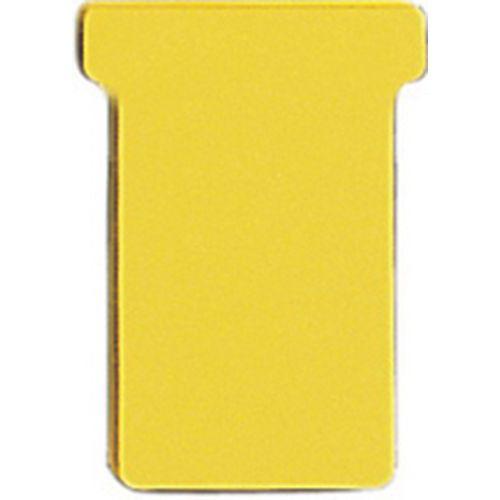 Lot de 100 Fiche T - 48 mm Col.:Jaune Largeur:48 thumbnail image 1