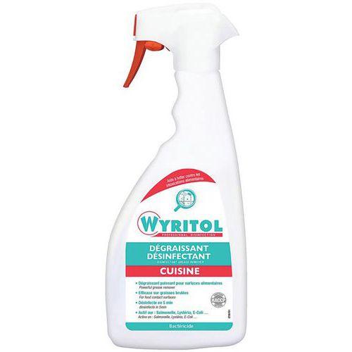 Illustration de : Désinfectant dégraissant de surfaces alimentaires - Wyritol