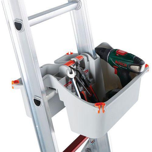 Illustration de : Porte-outils pour échelle