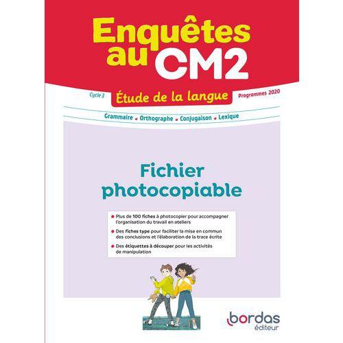 Illustration de : Enquêtes au CM2 Fichier photocopiable édition 2023