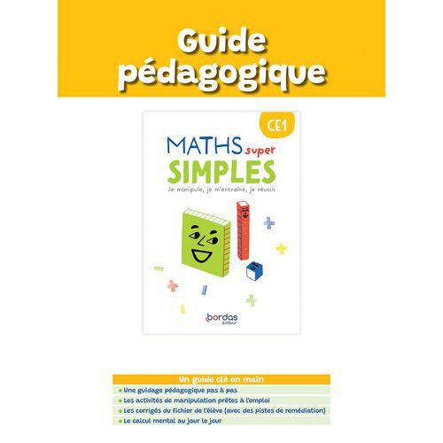 Illustration de : Maths super simples CE1 Livre du professeur