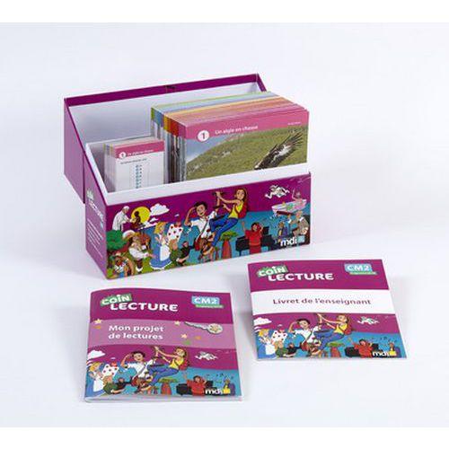 Illustration de : Coin Lecture - Coffret CM2