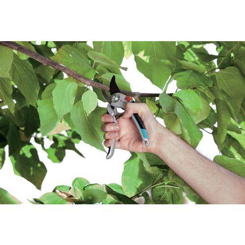 Illustration de : Sécateur Comfort ajustable à lame remplaçable - Poignée ergonomique