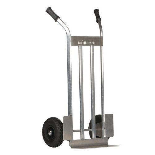 Diable alu - Roues pneumatiques - Capacité 350 kg thumbnail image 1