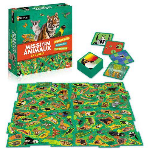 Illustration de : Mission animaux la jungle - Nathan