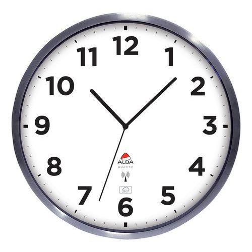 Horloge quartz Ø 35,5 cm radio pilotée extérieur thumbnail image 1