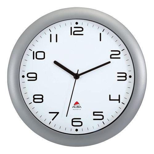 Horloge quartz Ø 30 cm cadran coloris gris thumbnail image 1