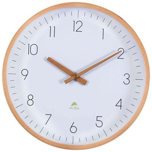 Illustration de : Horloge murale HORTREE Alba