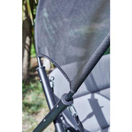 Illustration de : Balancelle Kerada noir/gris Proloisirs