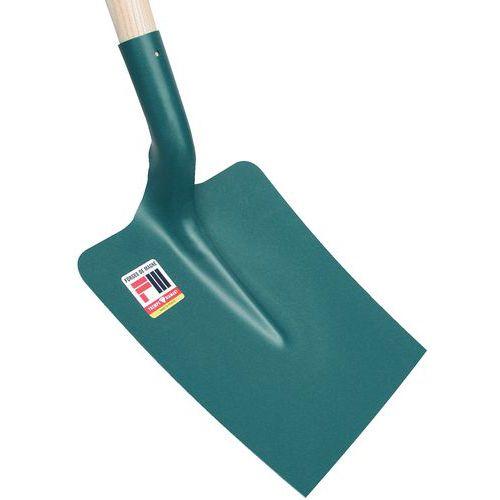 Illustration de : Pelle acier terrassier - Carrée