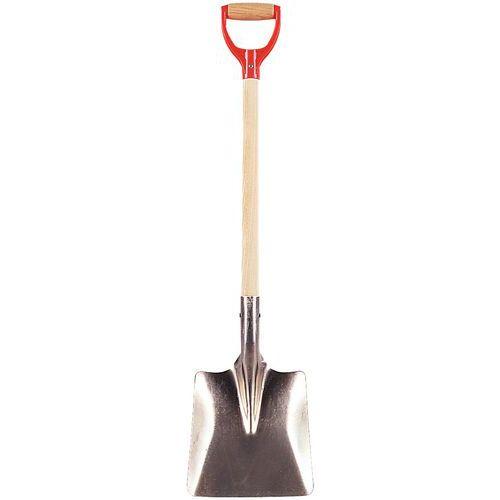 Illustration de : Pelle aluminium - Carrée - Manche court