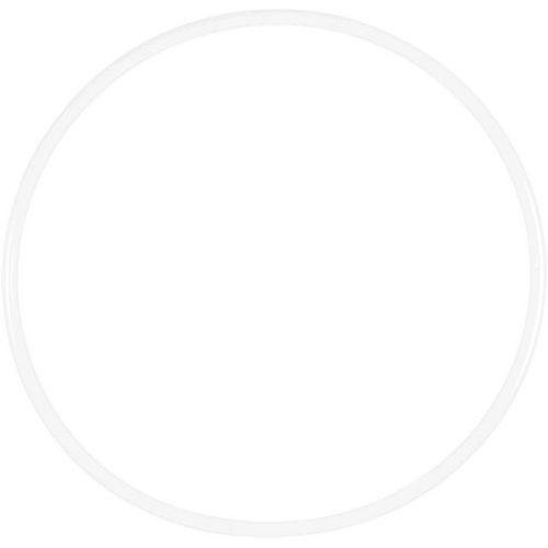 Cerceau rond diamètre 50cm blanc thumbnail image 1