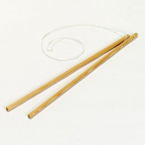 Baguettes de diabolo en bois avec ficelle thumbnail image 1