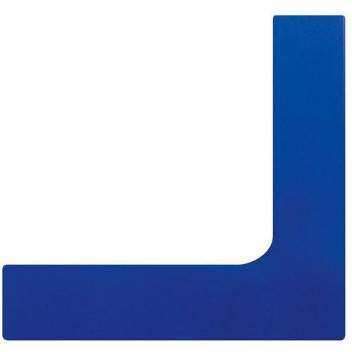 Marquage au sol angle - bleu thumbnail image 1