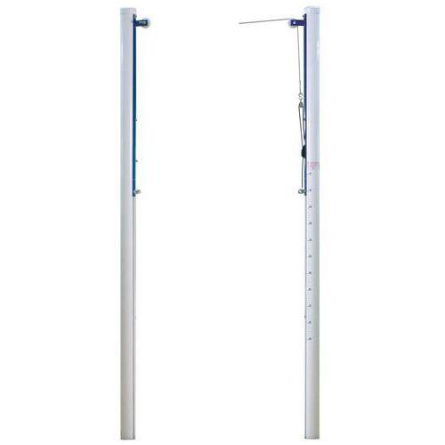 Poteaux volley-ball scolaires aluminium - Metaluplast thumbnail image 1