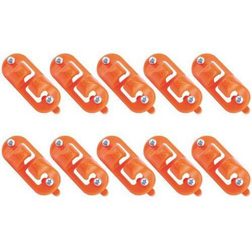 Lot de 10 crochets double GES pour buts de football et de handball thumbnail image 1