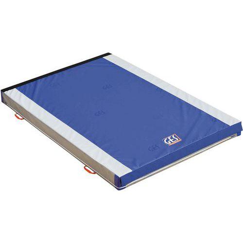 Matelas de gymnastique ges bicolore - 2,40 x 2 m thumbnail image 1