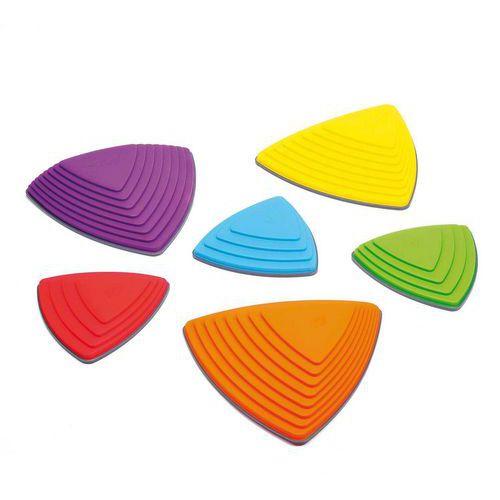 Illustration de : Rocher d'équilibre - lot de 6