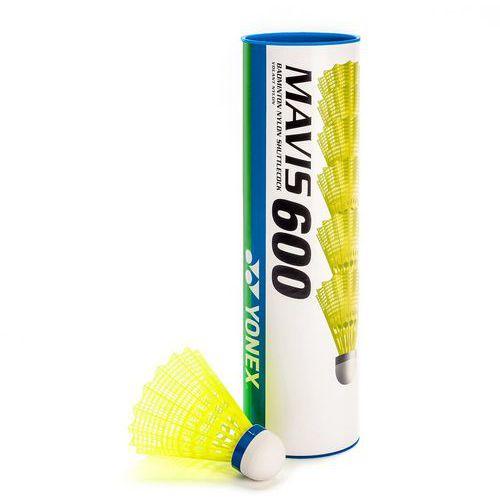 Volants de badminton yonex mavis 600 jaunes thumbnail image 1