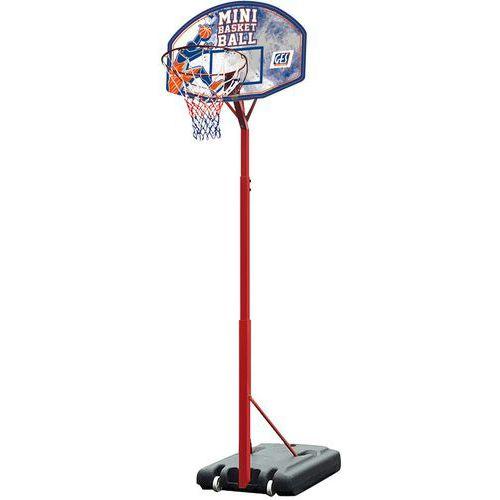 Illustration de : Panier basket hauteur 2,10m à 2, 60 m Mini GES