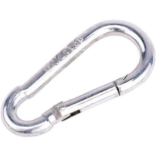 Illustration de : Mousqueton auxiliaire courbe d'escalade