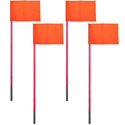 Lot de 4 poteaux calcio articules thumbnail image 1