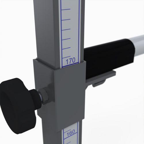 Illustration de : Paire poteaux de saut en hauteur - club