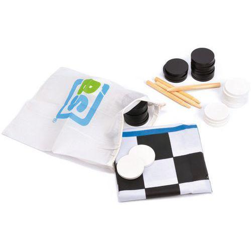 Illustration de : Jeu géant : jeu de dames Bs Toys