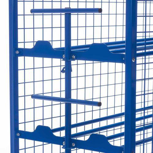 Illustration de : Chariot de rangement rack ballons