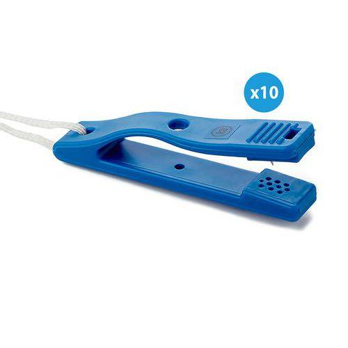 Lot de 10 Pinces de Controle C.O.bleues - Serie B thumbnail image 1