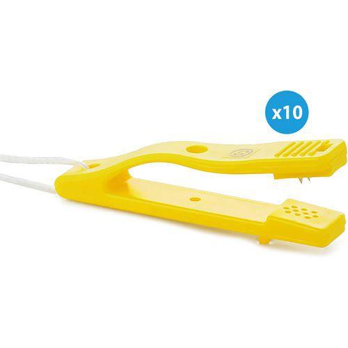 Lot de 10 Pinces de Controle C.O.Jaunes - Serie C thumbnail image 1