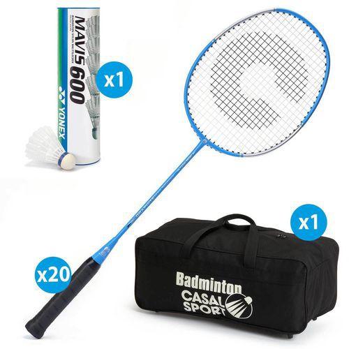 Lot de 20 raquettes Casal Sport extreme 720 + 1 sac + 6 volants thumbnail image 1