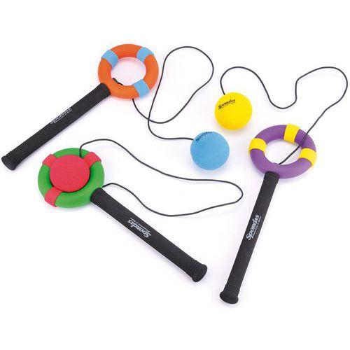 Illustration de : 3 bilboquet en mousse