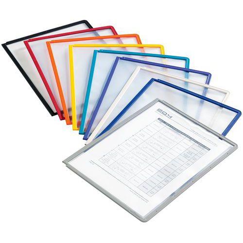 Illustration de : Pochette de protection antireflet A4 Sherpa et Vario - Durable