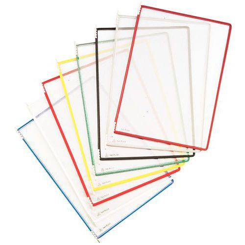 Illustration de : Pochette de présentation à pivot Tarifold A4 - Housse double