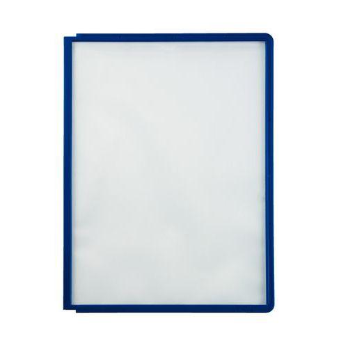 Lot de 5 pochettes de visualisation Sherpa & Vario - A4 - Bleu thumbnail image 1