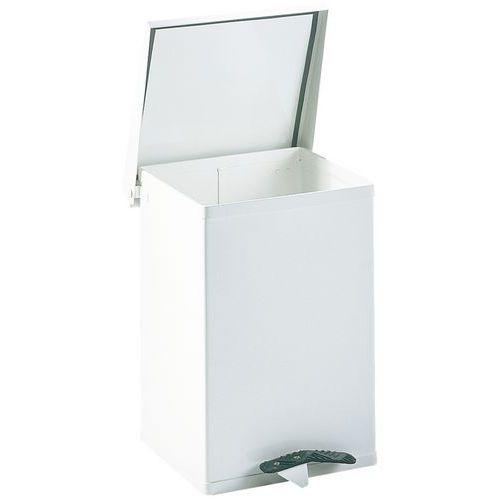 Illustration de : Poubelle à pédale industrielle résistant au feu - 45 L