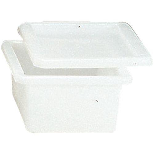 Illustration de : Bac de soutirage rectangulaire - Longueur 645 à 740 mm - 50 à 150 L - Promens